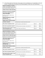 Form CS-4300NS New Subcontractor Application - Pennsylvania, Page 11