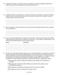 Form CS-4300NS New Subcontractor Application - Pennsylvania, Page 16