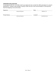 Form CS-4300NS New Subcontractor Application - Pennsylvania, Page 17