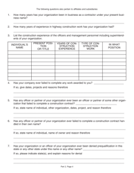 Form CS-4300NS New Subcontractor Application - Pennsylvania, Page 4