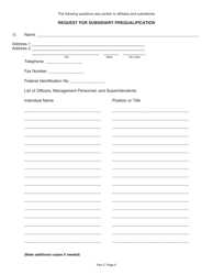 Form CS-4300NS New Subcontractor Application - Pennsylvania, Page 6
