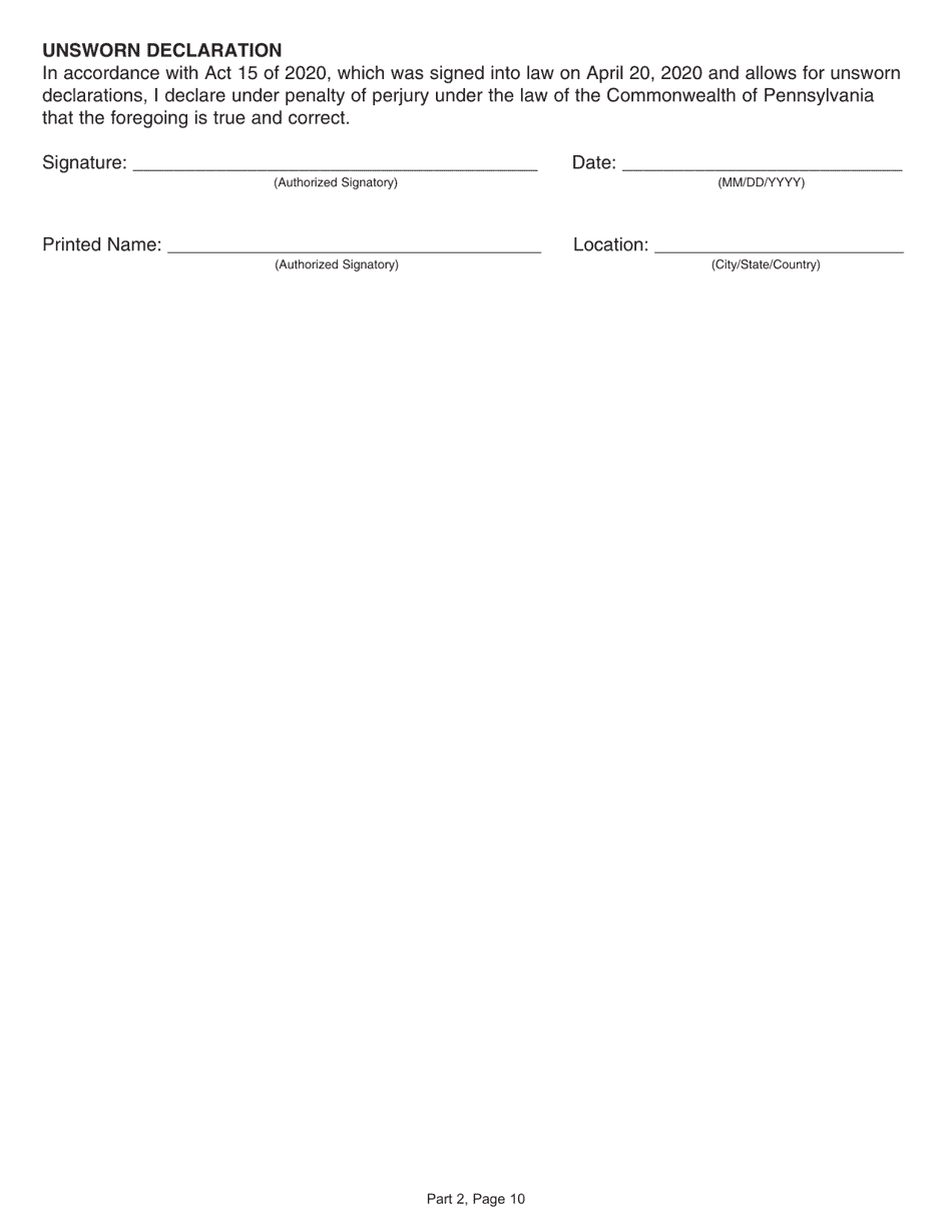 Form CS-4300NP New Prime Contractor Application - Pennsylvania, Page 32