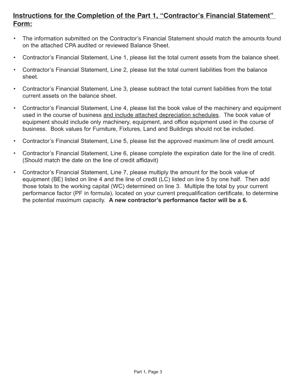 Form CS-4300NP New Prime Contractor Application - Pennsylvania, Page 3