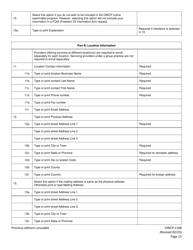 Form OWCP-1168 Provider Enrollment Form, Page 17