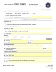 Form OWCP-1168 Provider Enrollment Form, Page 3