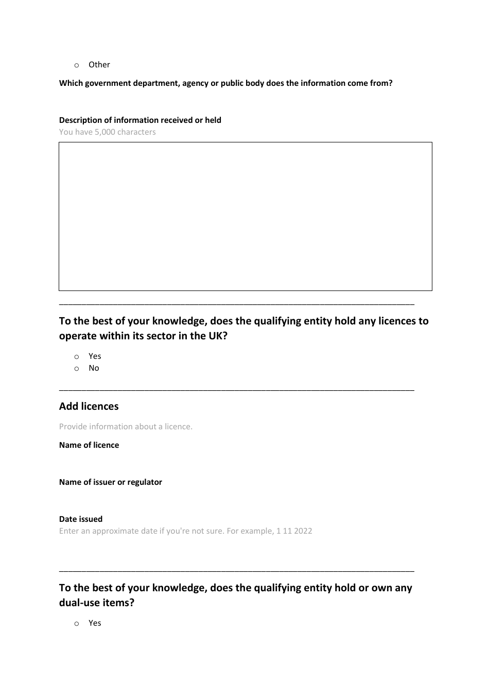 Nsi Voluntary Notification Form - United Kingdom, Page 13