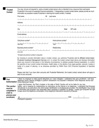 Enrollment Form - Nc 401(K) Plan - North Carolina, Page 4