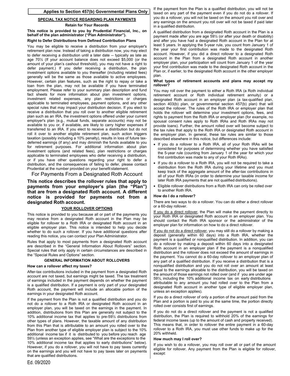 Voluntary Small Balance Cash out Request - Nc 457 Plan - North Carolina, Page 8