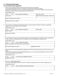 Form 11155E Application to Change an Adult&#039;s Name - Ontario, Canada, Page 8