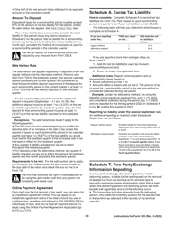 Instructions for IRS Form 720 Quarterly Federal Excise Tax Return, Page 12