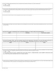 Form MO375-0235 Application for Athlete Agent Registration - Missouri (English/Spanish), Page 2