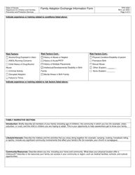 Form PPS5320 Family Adoption Exchange Information Form - Kansas, Page 4
