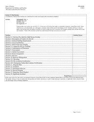 Form PPS8400F Staff Secure Facility (Ssf) Site Visit Tool - Kansas, Page 17