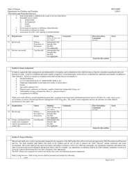 Form PPS8400F Staff Secure Facility (Ssf) Site Visit Tool - Kansas, Page 6