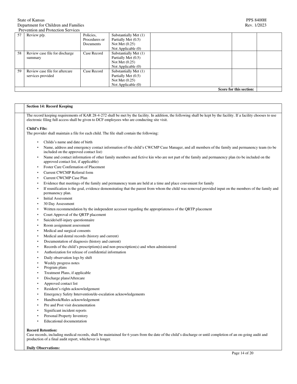 Form PPS8400H - Fill Out, Sign Online and Download Printable PDF ...