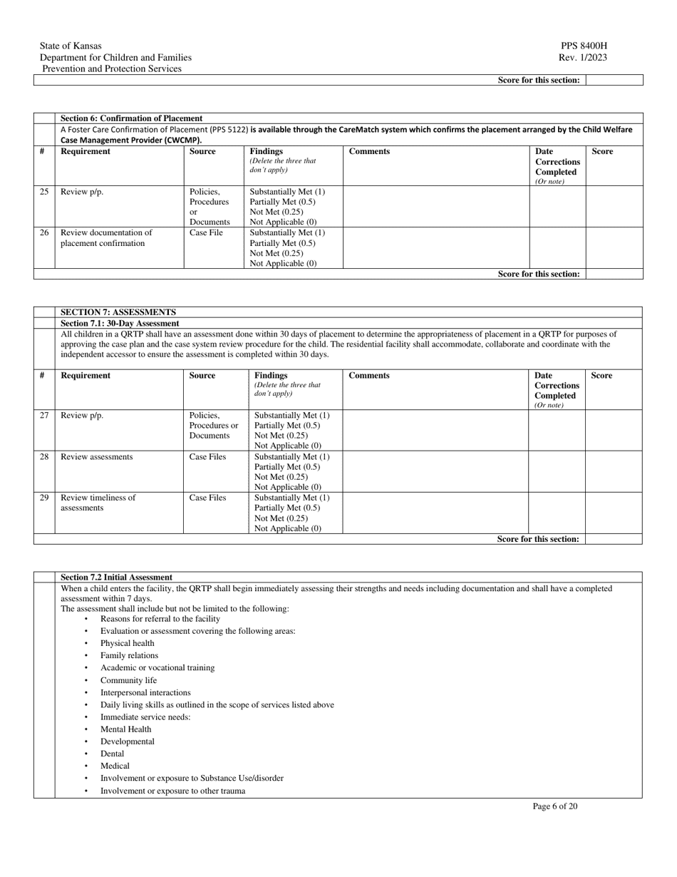 Form PPS8400H - Fill Out, Sign Online and Download Printable PDF ...