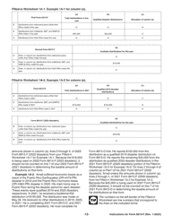 Instructions for IRS Form 8915-F Qualified Disaster Retirement Plan Distributions and Repayments, Page 12