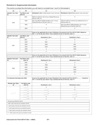 Instructions for IRS Form 8915-F Qualified Disaster Retirement Plan Distributions and Repayments, Page 31