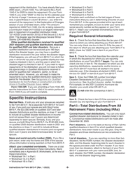 Instructions for IRS Form 8915-F Qualified Disaster Retirement Plan Distributions and Repayments, Page 9