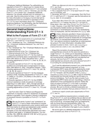 Instructions for IRS Form CT-1 X Adjusted Employer&#039;s Annual Railroad Retirement Tax Return or Claim for Refund, Page 3