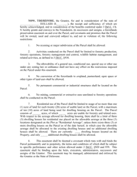 Forestland Preservation Easement Agreement - Delaware, Page 2