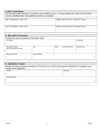Pawnbroker Branch Office Application - Ohio, Page 4