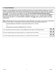 Pawnbroker Branch Office Application - Ohio, Page 6