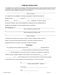 Pawnbroker Change of Ownership Application - Ohio, Page 4