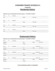 Pawnbroker Change of Ownership Application - Ohio, Page 8