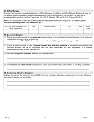 Pawnbroker Main Office Application - Ohio, Page 12