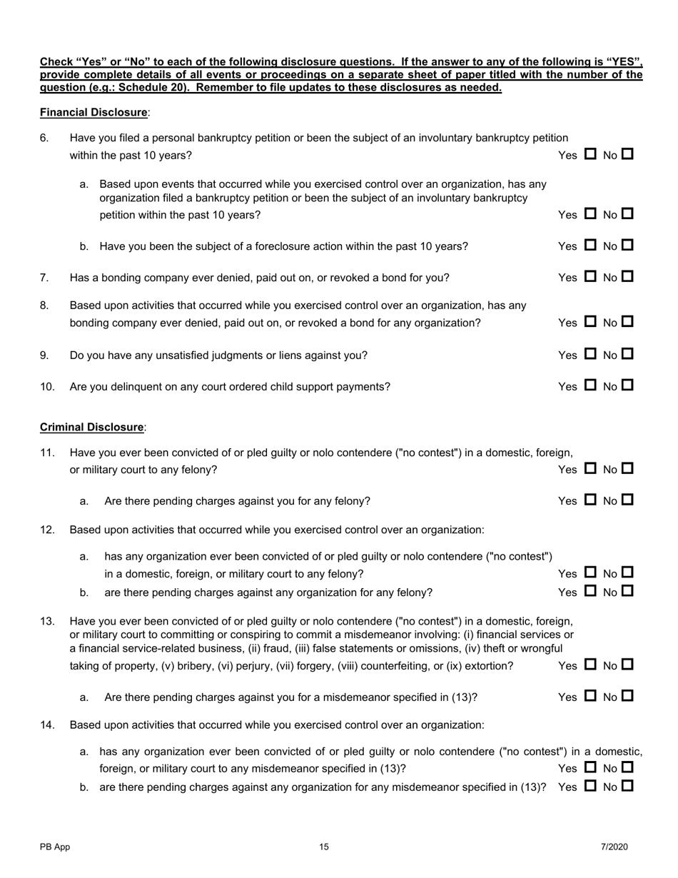 Pawnbroker Main Office Application - Ohio, Page 16
