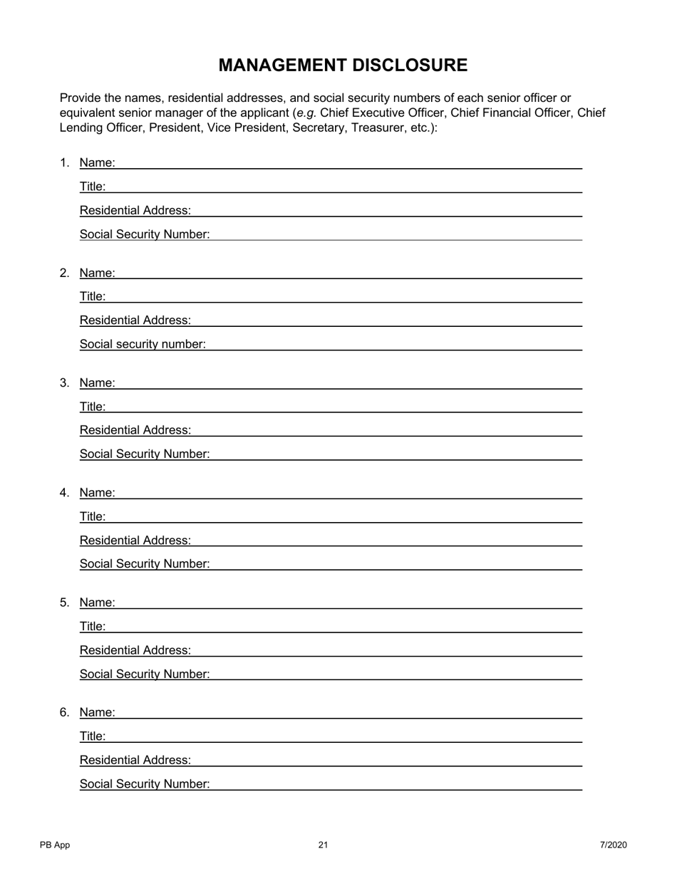 Pawnbroker Main Office Application - Ohio, Page 22