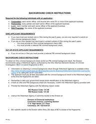 Pawnbroker Main Office Application - Ohio, Page 26