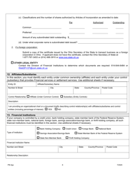 Pawnbroker Main Office Application - Ohio, Page 9