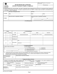 FAA Form 337 Major Repair and Alteration (Airframe, Powerplant, Propeller, or Appliance), Page 2