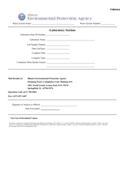 Thm/Haa Analysis Report Form - Illinois, Page 2