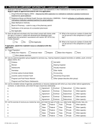 Form CF-MH4024 Application for Licensure to Provide Substance Use Services - Florida, Page 5