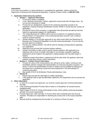 Form DBPR VM7 Continuing Education Provider Application - Florida, Page 4