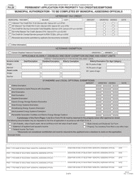 Form PA-29 Permanent Application for Property Tax Credits/Exemptions - New Hampshire, Page 2