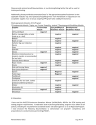 Application for Approval Direct Care Worker (Dcw) Training and Testing Program - Arizona, Page 4