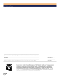 Form CSO-1364A Inpatient Assessment Report - Arizona, Page 4
