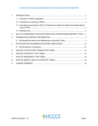 Standard Companion Guide Transaction Information - Arizona, Page 2