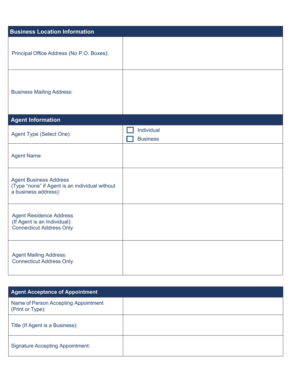 Connecticut Combined Certificate of Reinstatement and Annual Report ...