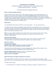 Combined Certificate of Reinstatement and Annual Report - Limited Liability Company - Domestic - Connecticut, Page 4