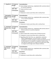 Student Medical Exemption Certificate for Required Immunizations - Connecticut, Page 3