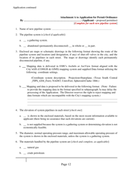 Pipeline Street Crossing Permit Application Package - City of Houston, Texas, Page 12