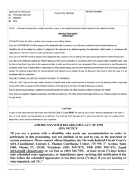 Form CLK/CT.058 Statement of Claim (Co-maker) - Miami-Dade County, Florida, Page 2
