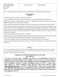 Form CLK/CT.790 Statement of Claim (Auto Negligence) - Miami-Dade County, Florida, Page 2