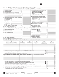 Form FTB100W California Corporation Franchise or Income Tax Return - Water&#039;s-Edge Filers - California, Page 6