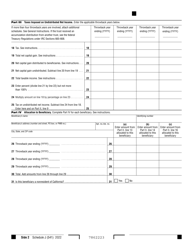 Form 541 Schedule J Trust Allocation of an Accumulation Distribution - California, Page 2
